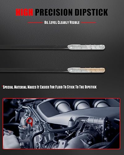 Miniatura 353 de CCIYU L3G6-10-450F - Varilla de aceite de motor de repuesto para Mazda 3 2012-2015 para Mazda 5 2011-2013 para Mazda 6 2010-2012 para Mazda CX-7 Dip