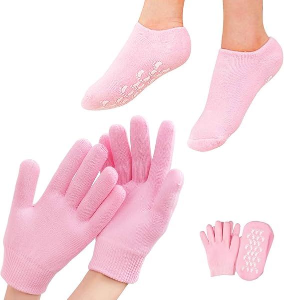 Moisturizing Glove and Sock, Gel Spa Moisturizing Therapy Sock ＆ Glove