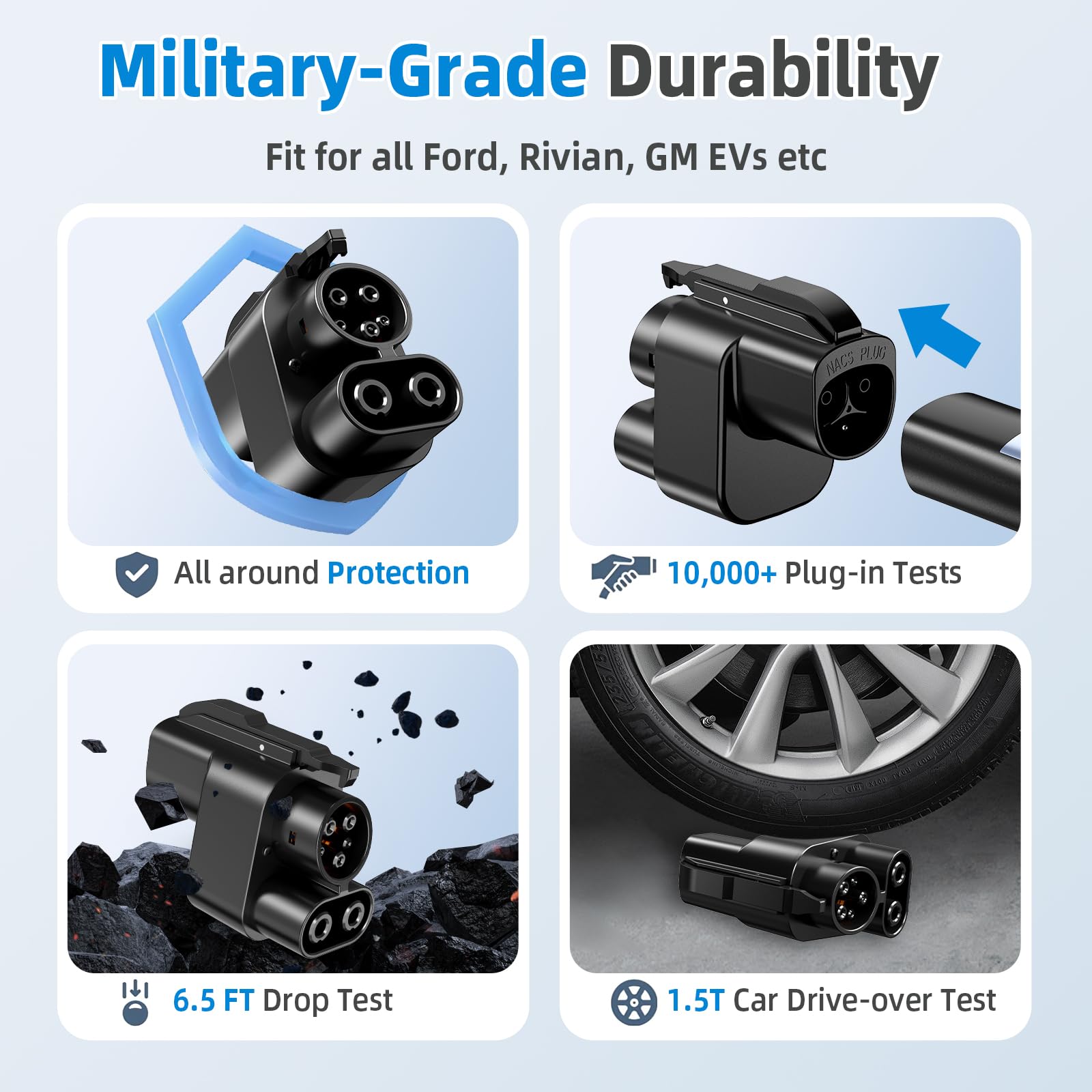 Amazon.co.jp: WLFRHD テスラ スーパーチャージャー アダプター NACS