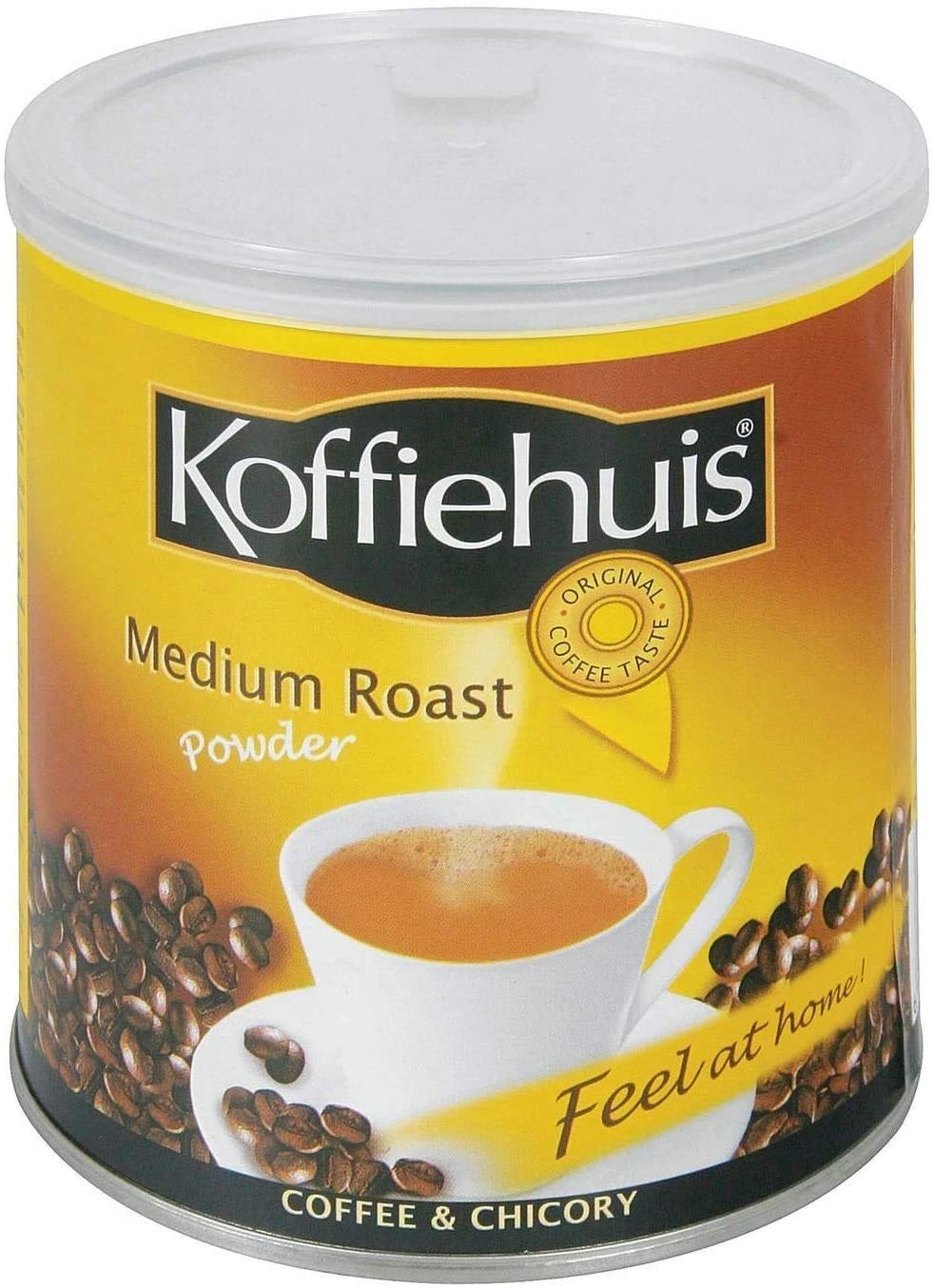 Koffiehuis Medium Roast Coffee and Chicory Powder 250g (Pack of 2)