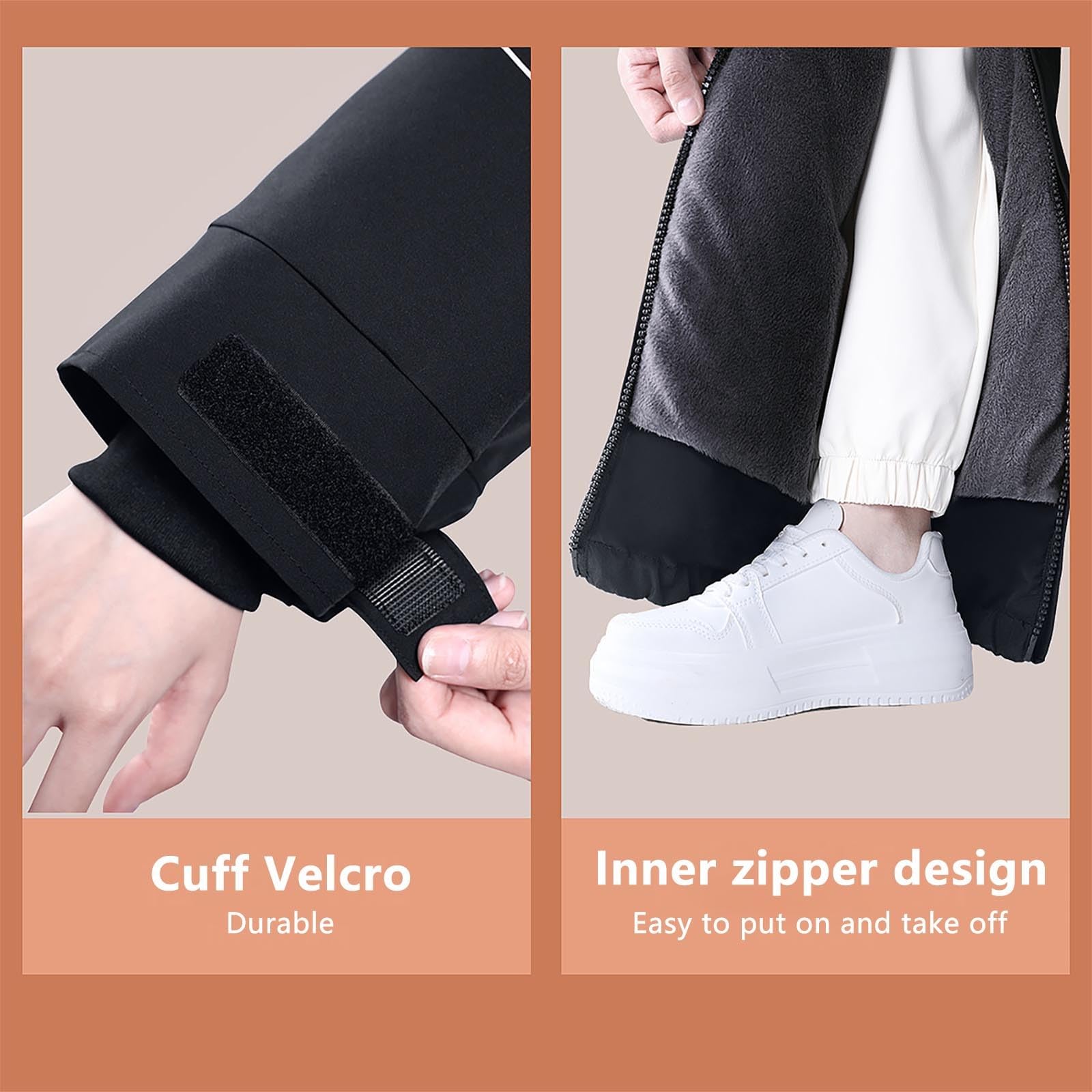 Herren Winter Thermo Overall Wasserdicht Winddicht Gefüttert Mit Kapuze Arbeitsanzug Für Outdoor & Kälte