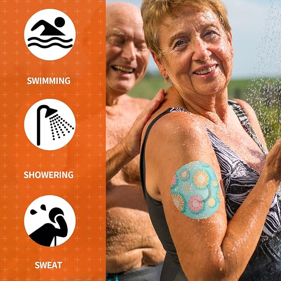 Jinyusega Libre 3 & Plus Sensor Covers Waterproof Lingo Overpatches 20pcs