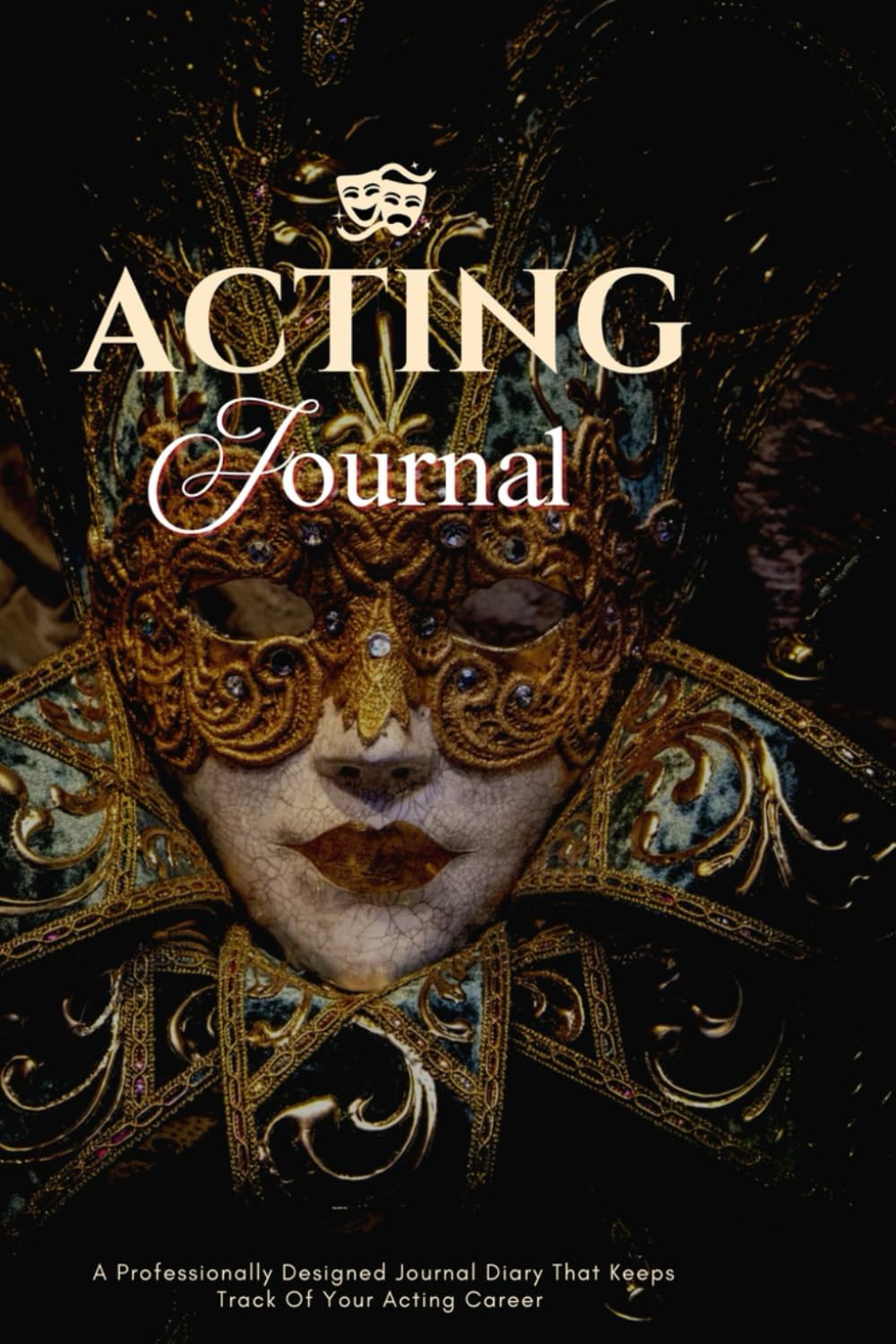 Journal pour acteurs Spotlight et carnet de notes réflexion carrière comédien