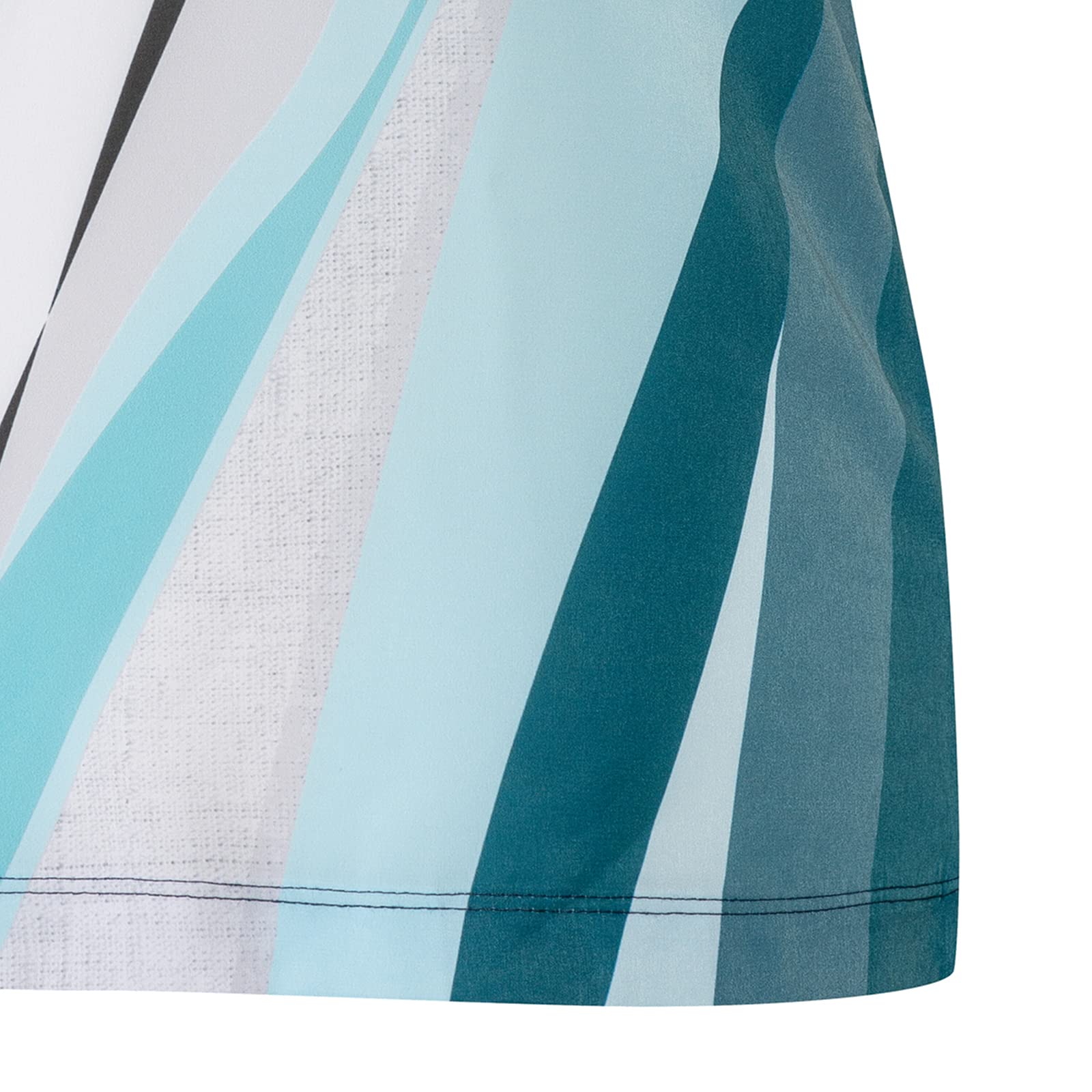 Joy Sportswear Damen Shirt Carmen, bequemes Sportshirt, ideal für Sport und Freizeit 42, Petrol Bedruckt