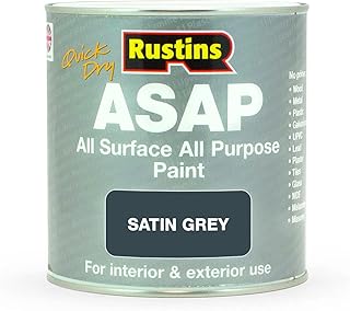 RUSTINS ASAP Paint, Grey, 1 L (Pack of 1)