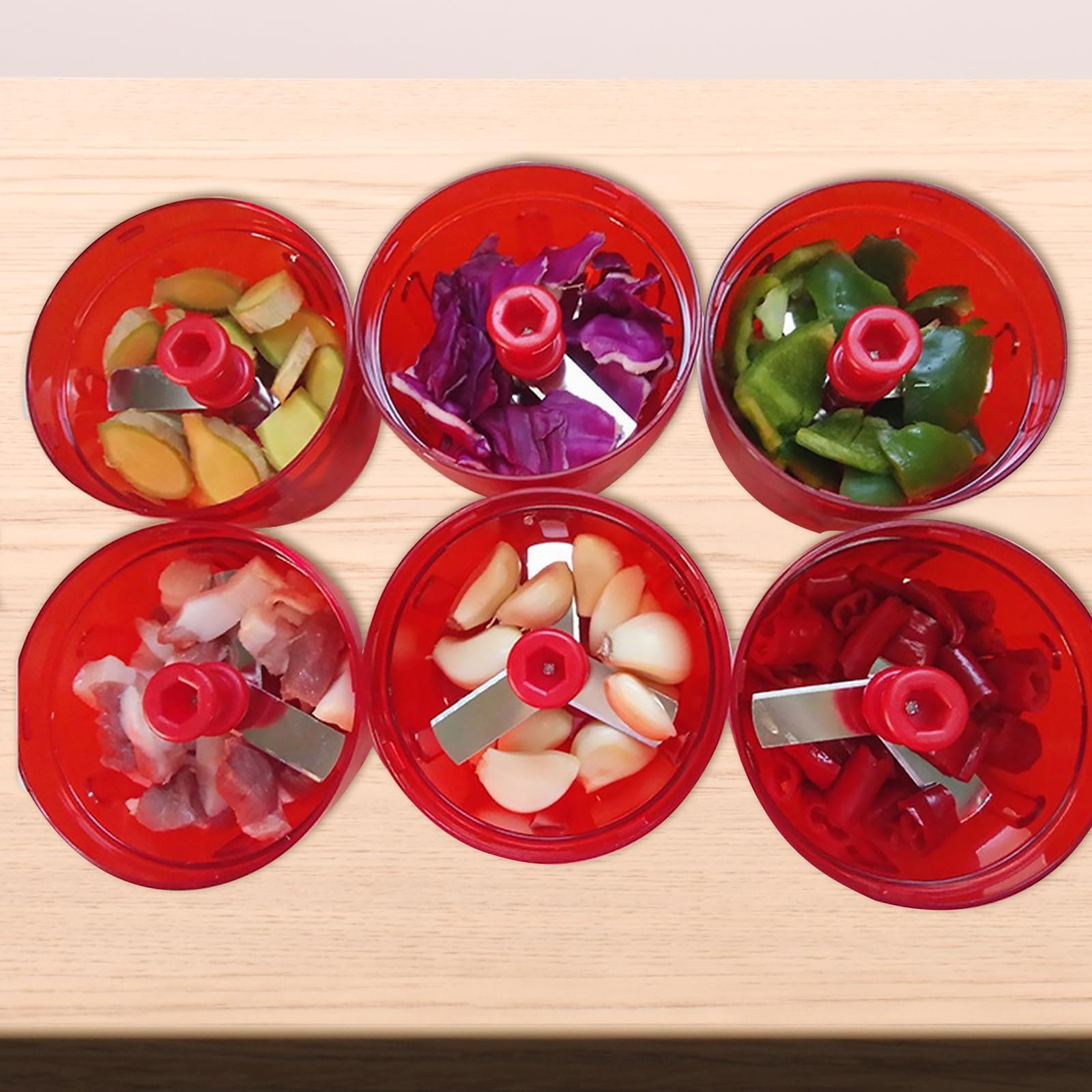 Tupperware Coupe-oignons, Coupe-Légumes Ménage Cordon Conception Manuel Légumes Hachoir Broyeur