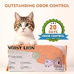 Cat Litter - Superior Odor Control, Flushable, Ultra Absorbent, Fast Drying, Natural Ingredients, Low Tracking, Dust-Free Less Scattering (Cubic Pack - Vanilla White Tea 2 Bags)