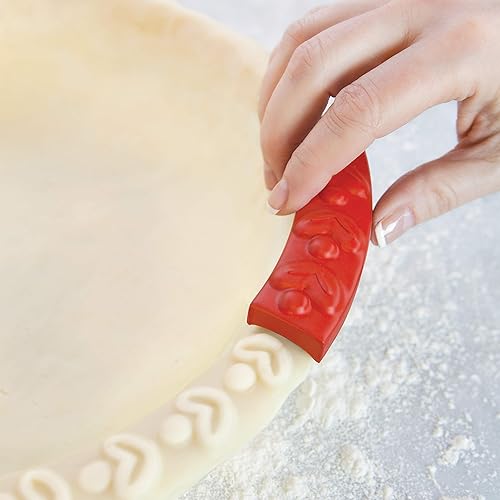 Miniatura 6 de Talisman Designs Sellos de pastelería  Juego de 3  Estampado de corteza de pastel  Herramientas y accesorios de decoración de pasteles  Cortadores