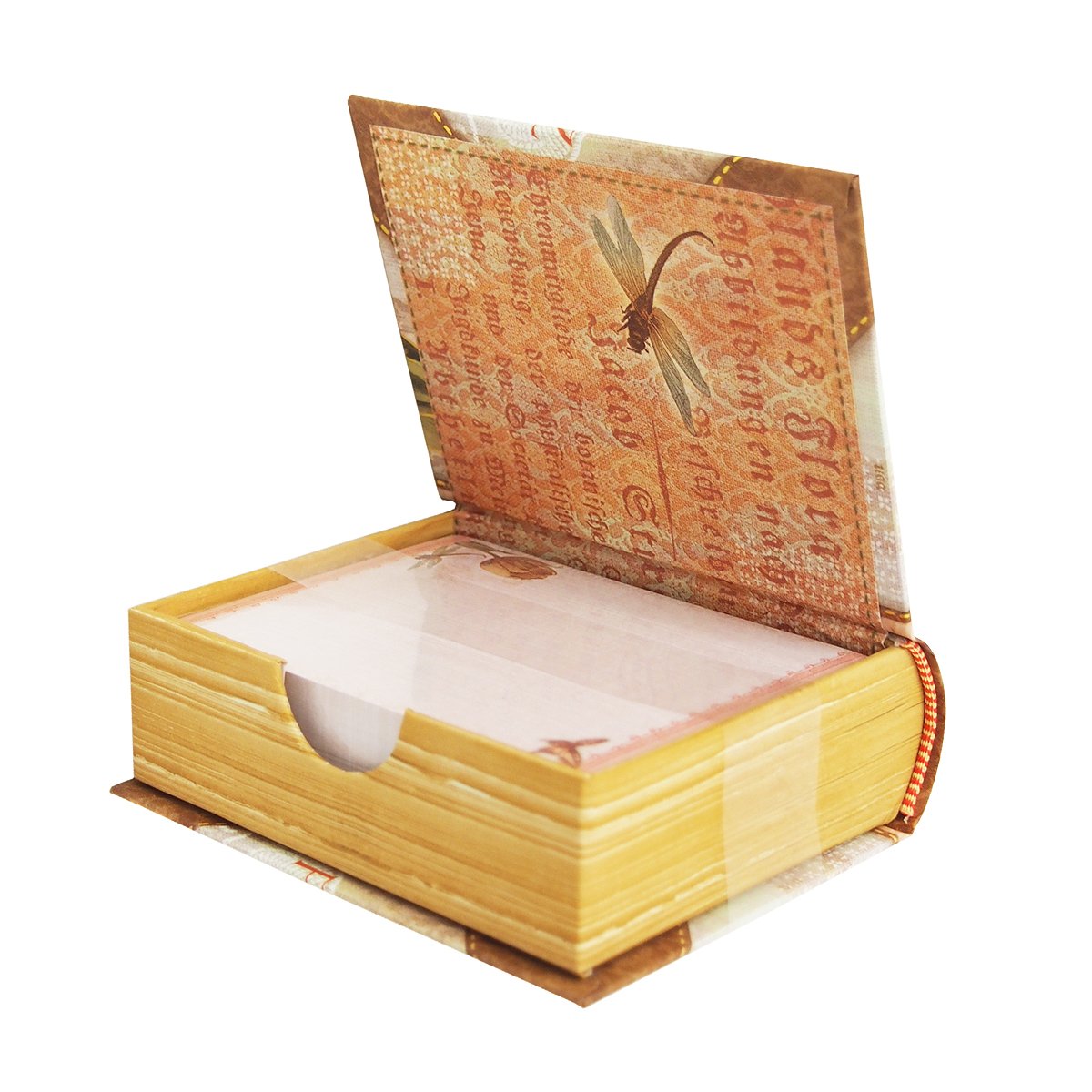 Amazon.co.jp: パンチスタジオ punch studio メモ帳 本型ボックス入り