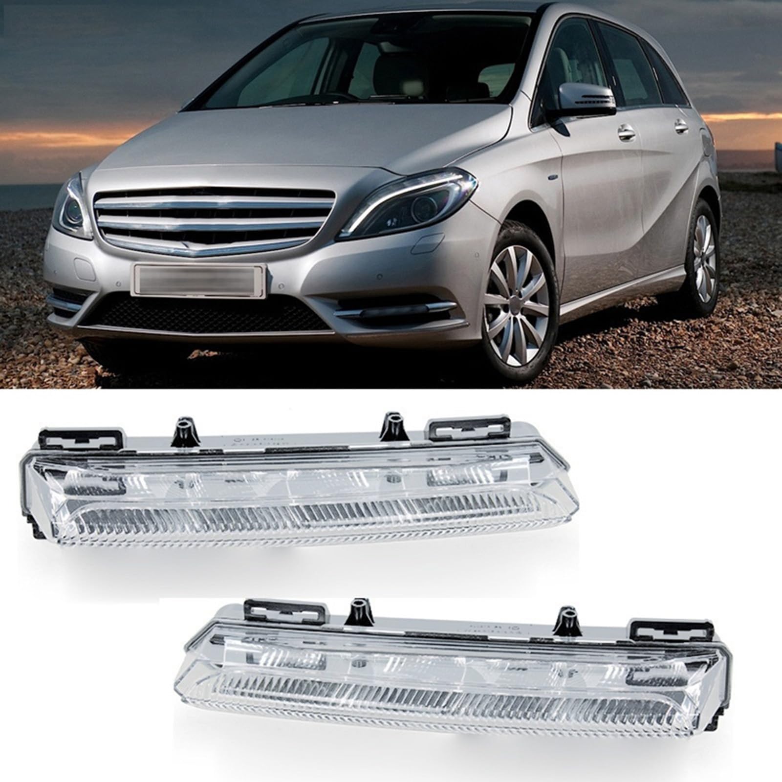 Amazon.com: WOZIES Car DRL Daytime Running Light Fog Lamp  