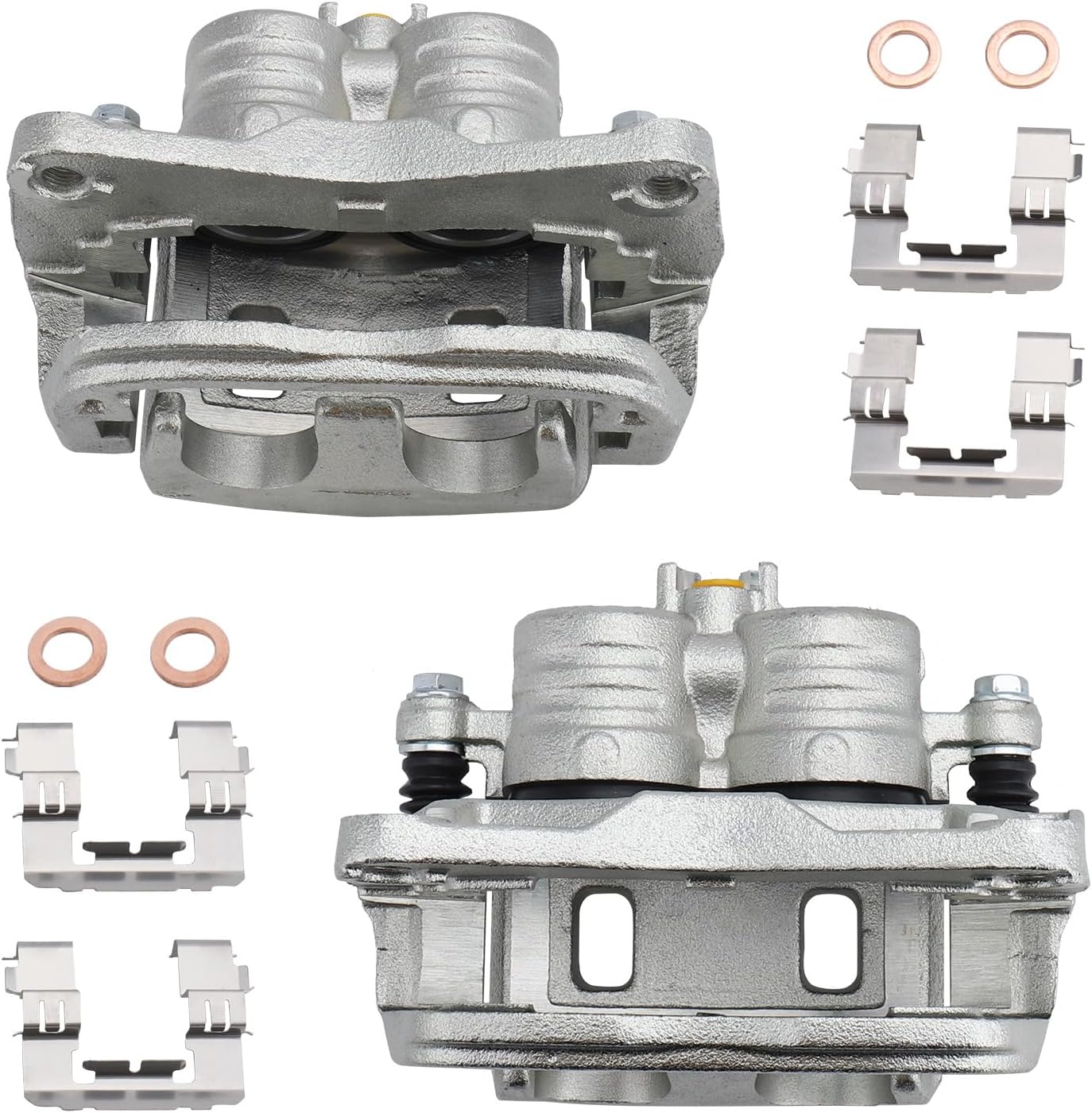 MAYASAF 19B2682B+19B2683B Front LH&RH Disc Brake Caliper for Subaru Forester/Impreza/Legacy/Outback/Baja/Crosstrek/XV Crosstrek, for Saab 9-2X