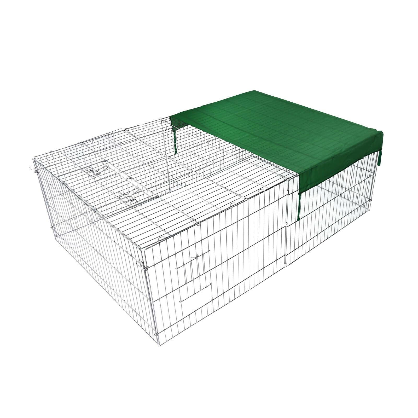 Freilaufgehege für kleine Haustiere, 216 cm, Sonnenschutz 16_0002231