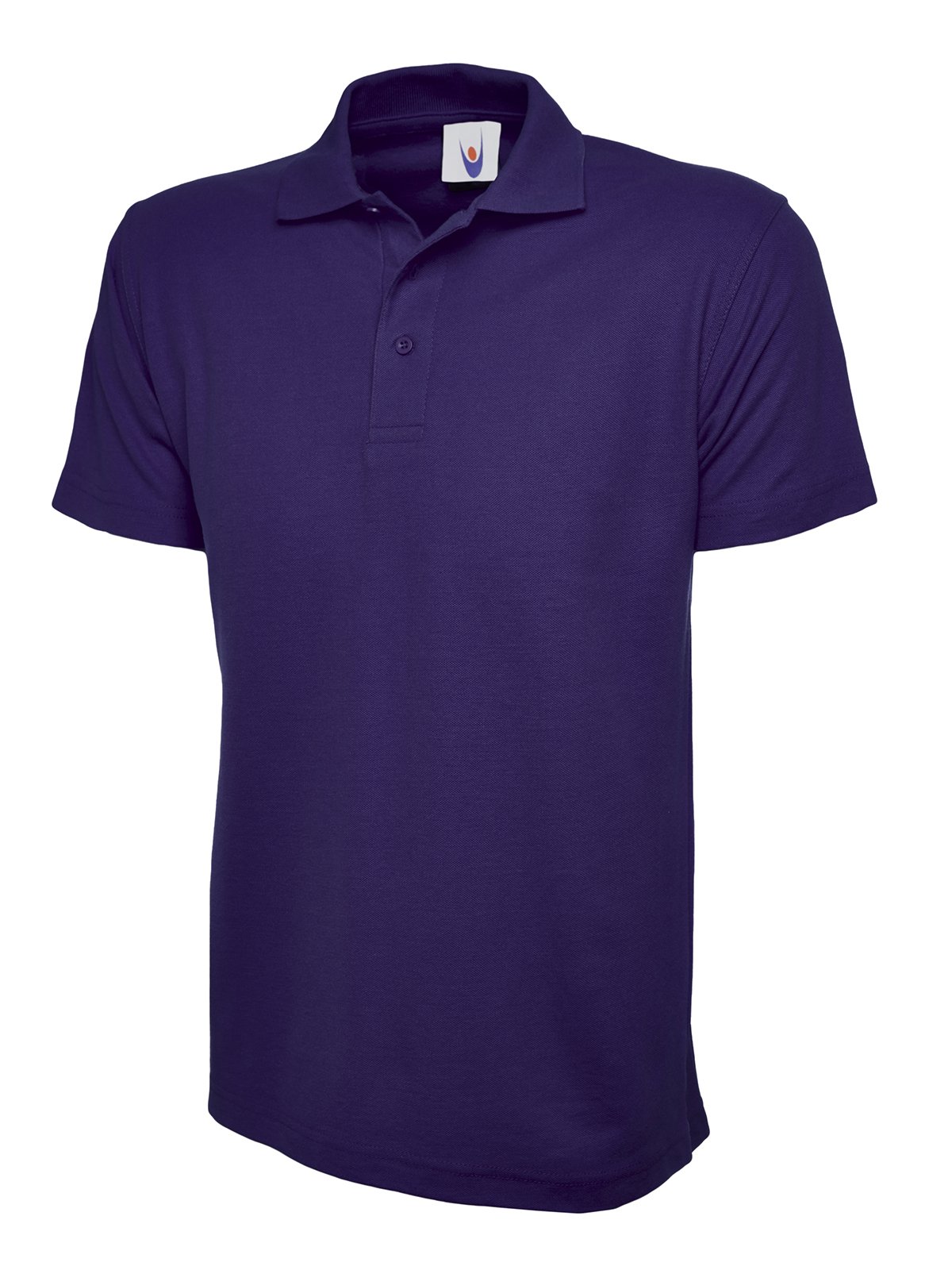 Mad Ink Men's Purple & Wo Classic Polo Shirt Short Sleeve Plain Tee Top Casual Work Sports (3Xl, )