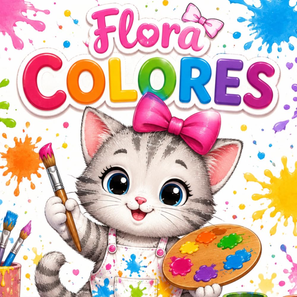 Flora Colores: 17 Cuentos Educativos sobre los Colores para Niños de 2 a 6 Años. Aprender, Colorear y Descubrir con Flora (Flora: cuentos educativos infantiles)