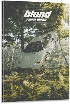 Frank Ocean Blond Posters & Prints on Canvas Wall Art Poster for Room Decor Frame20x30inch50x75cm