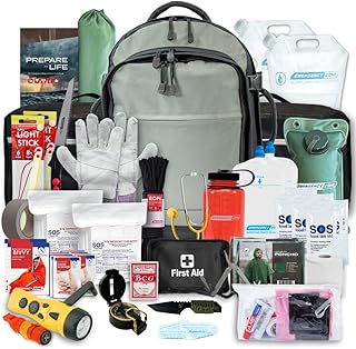 Stealth Tactical Bug-Out Bag-2 Person Emergency Urban Survival 72 Hour Kit Discrete Design for Urban Survival