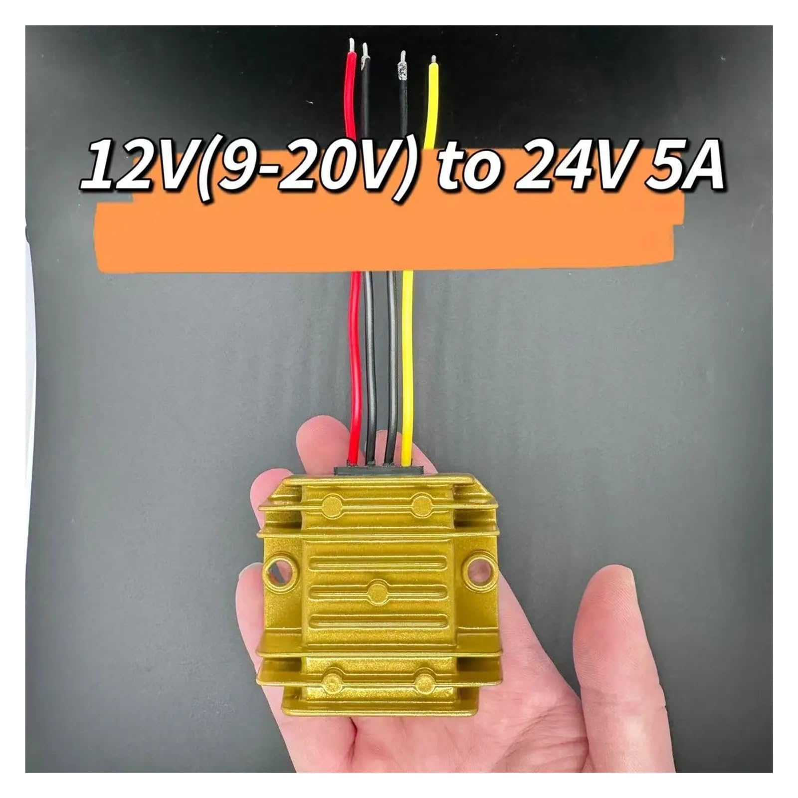 12V to 24V Voltage Power DC-DC Boost Converter, 9V-20V Input, 24V 10A, 120W/240W/480W Output