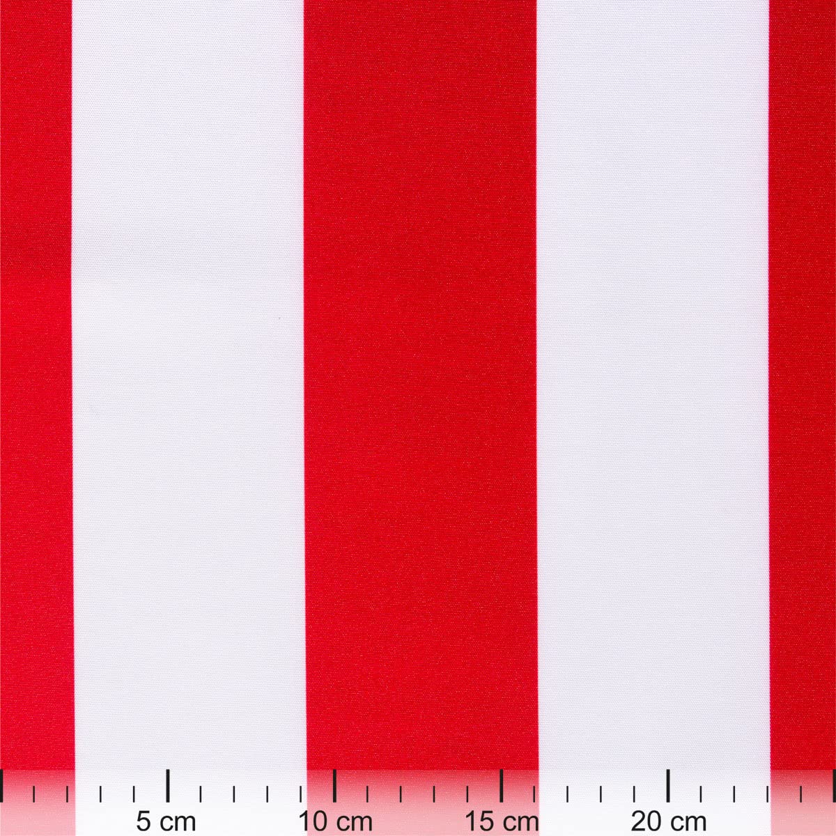 Outdoor-Stoff rot-weiß in 1,6m Breite (METERWARE) - Markisenstoff aus 100% Polyester