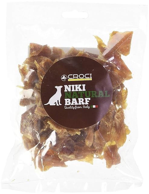 Croci Niki Natural Barf - Pollo Suave, Aperitivo Natural para Perros, Ideal para la Dieta del Barf, 150 g