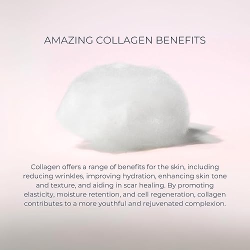 Miniatura 6 de Alana Mitchell Mascarilla facial de colágeno antienvejecimiento, máscara facial despegable que reduce las arrugas y líneas finas, mascarillas