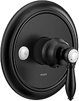 Vista 6 de Moen UTS33101 Weymouth M-CORE Serie 3-Kit de embellecedor de válvula de 1 mango, requiere válvula, cromo