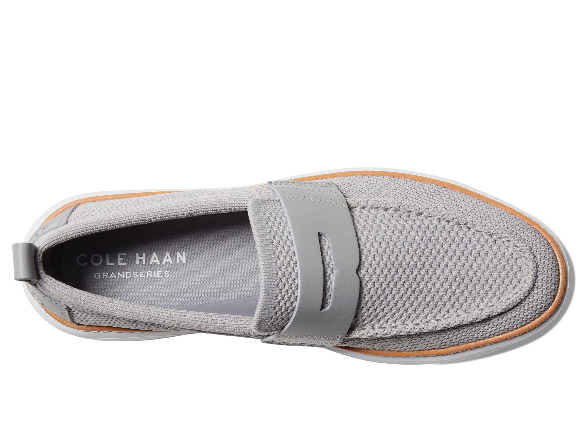 Sz 7 Cole Haan Grandpro Topspin Stitchlite Penny Loafers for  display picture 3