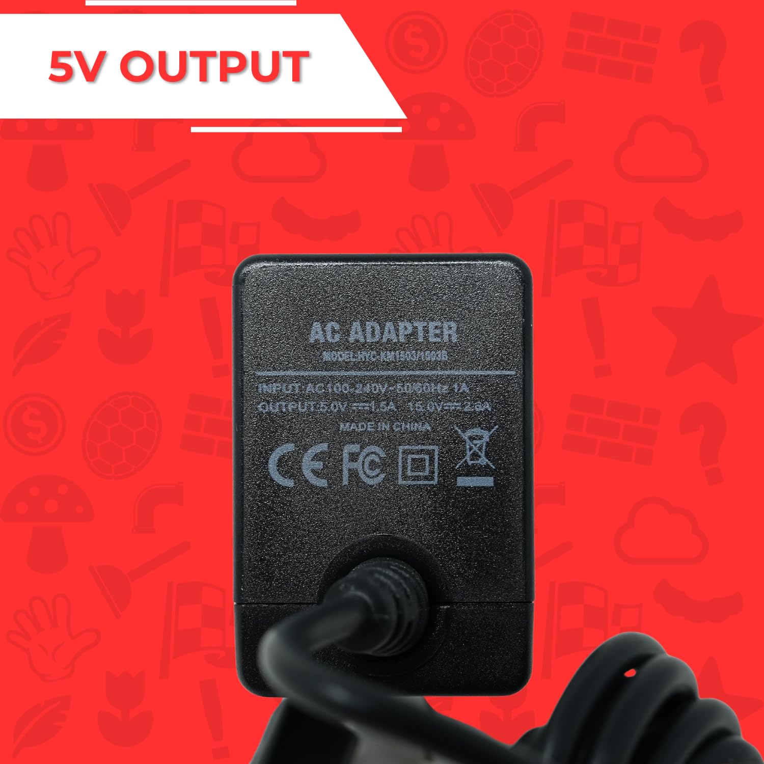 Amazon.com: Old Skool AC Adapter for Nintendo Switch High speed