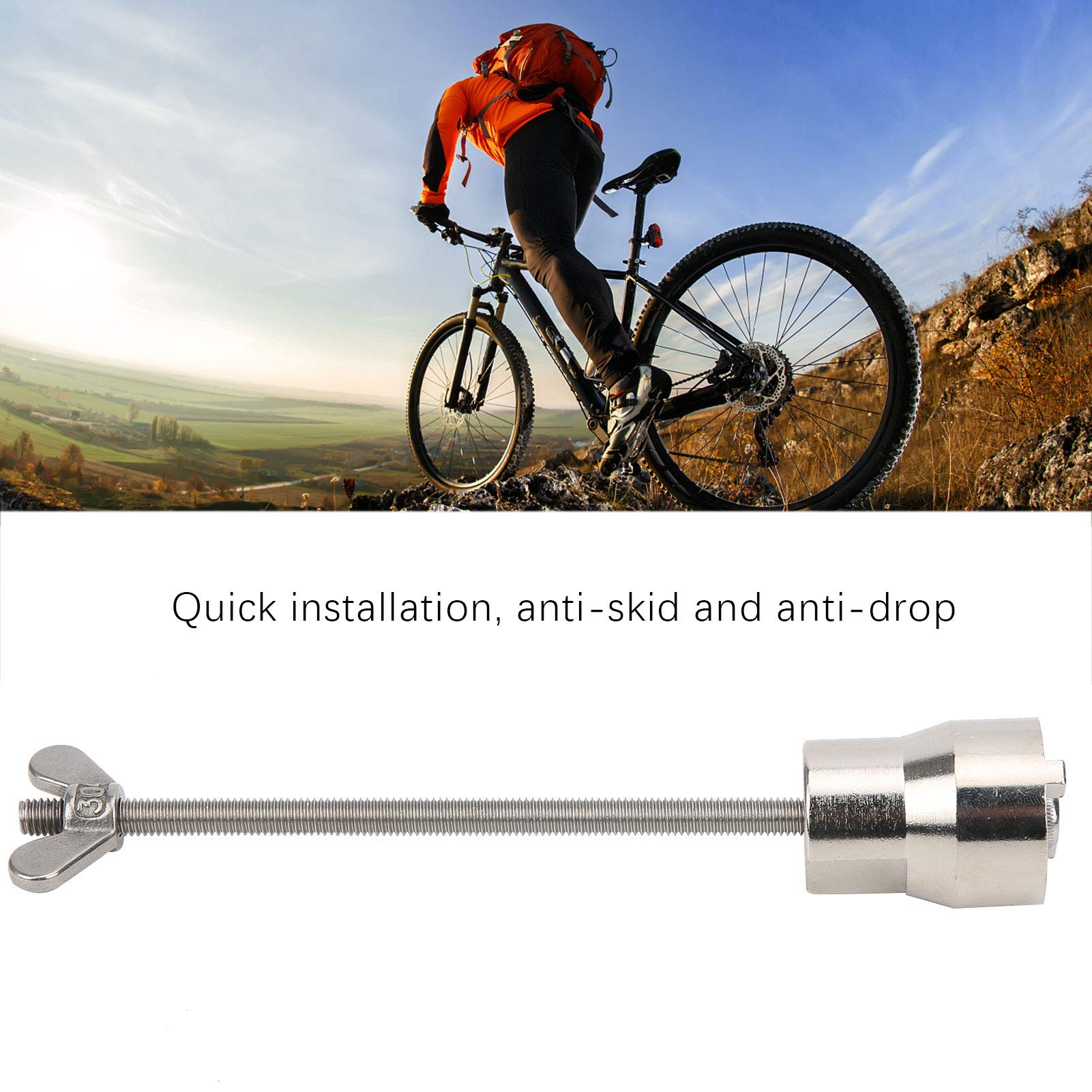 Strumento per la Rimozione Dell'installazione del Mozzo Bici Accessorio per Lo Smontaggio Rapido della Bicicletta da Montagna da 4 Mm per la Manutenzione della Riparazione Universale della Bici