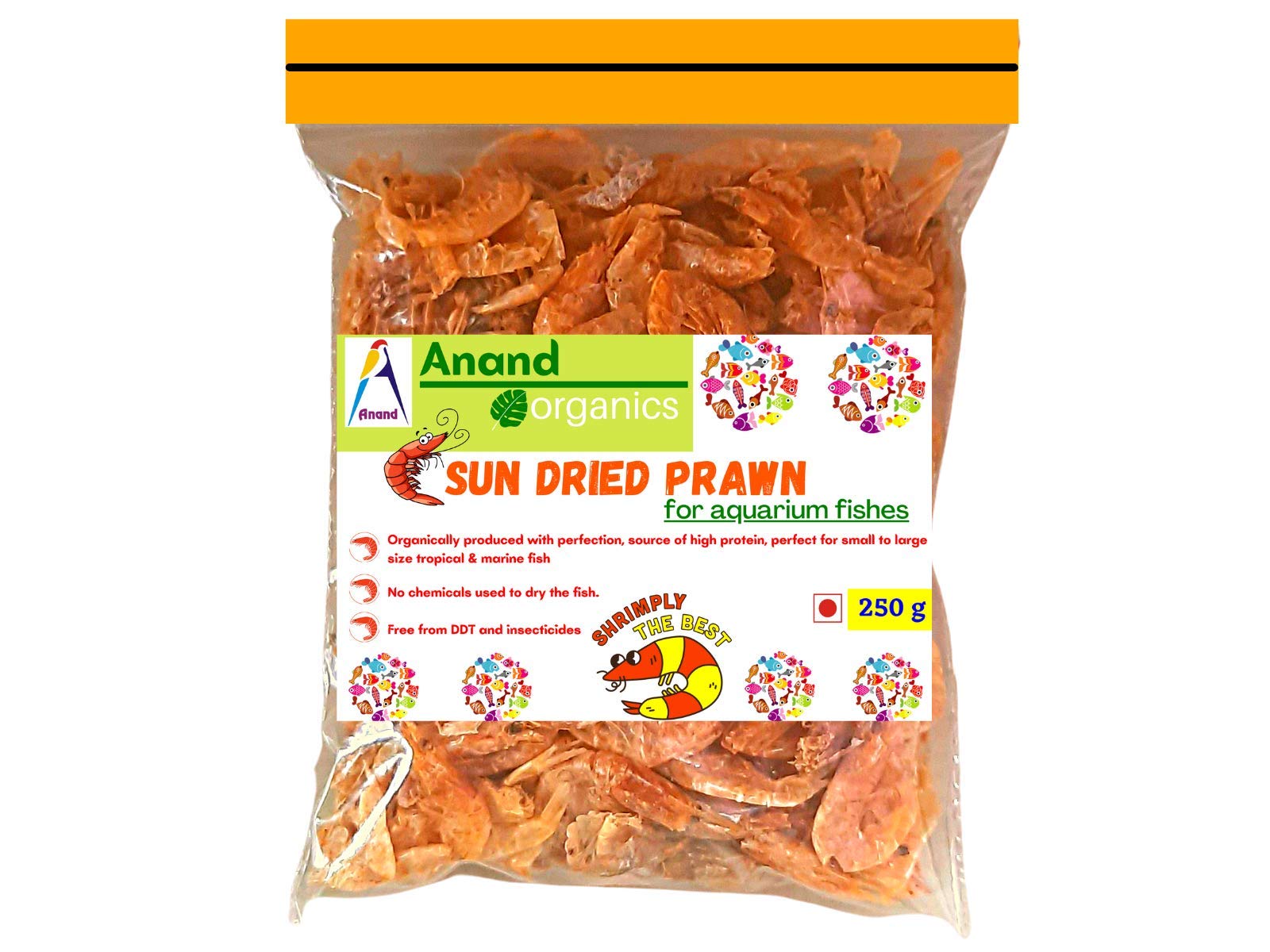 Buy Anand Enterprise Natural High Protein Aquarium Fish Food Sun Dried