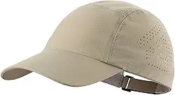 Chapéu de sol masculino feminino UPF50+ de secagem rápida, leve, proteção UV, bonés de beisebol, golfe, ciclismo, pesca, esportes, corrida, chapéu