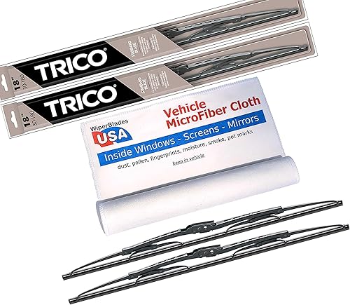 Miniatura 64 de WiperBladesUSA Juego de limpiaparabrisas compatible con Toyota Corolla 2013 (juego de 2) limpiaparabrisas