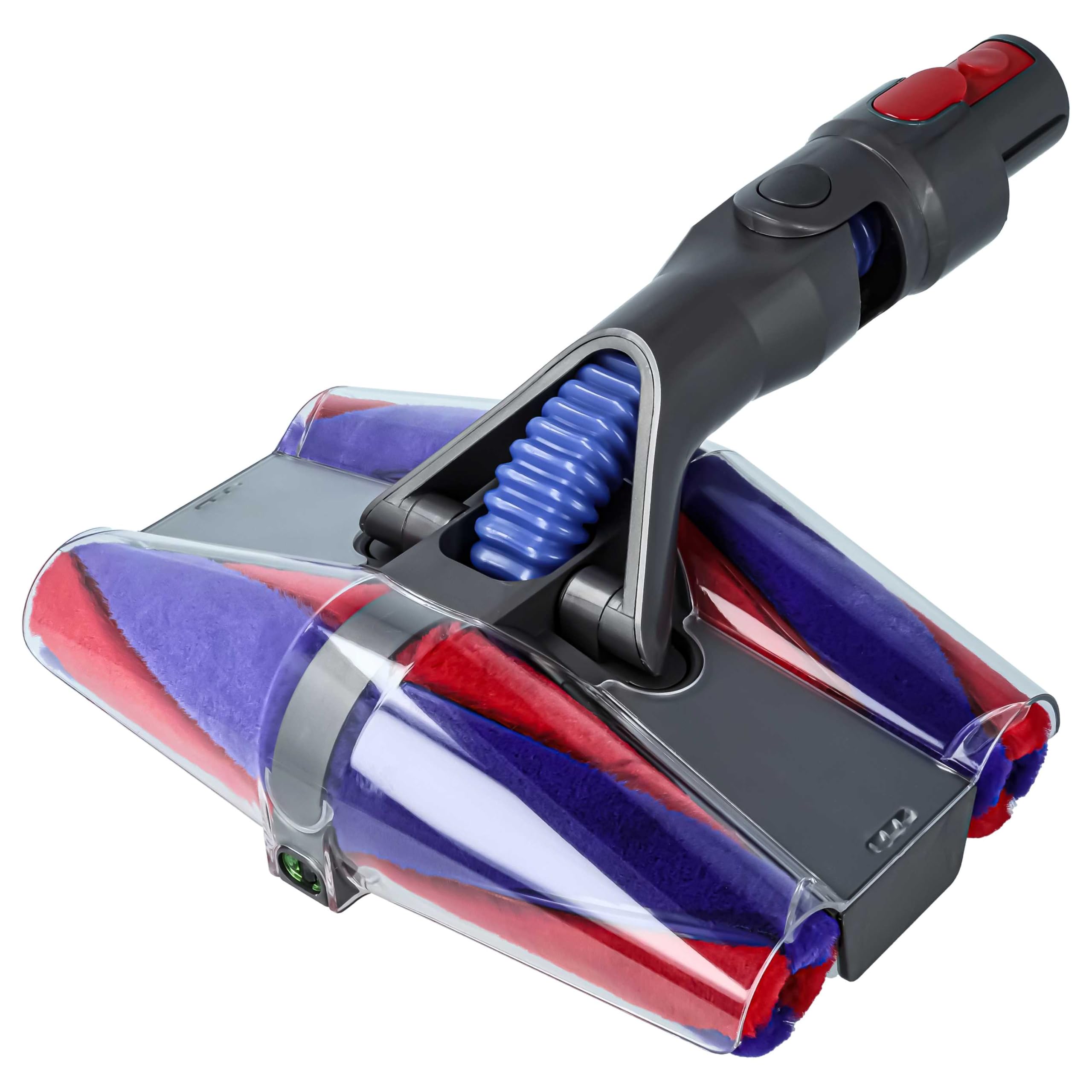 vhbw Staubbürste Möbelbürste kompatibel mit Dyson V12 | V7, V8, V11, V15, V16 Staubsauger mit Rundanschluss 35 mm - 23,2cm