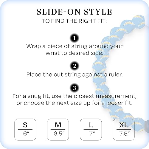 Miniatura 27 de Lokai NFL Football Collection - Pulseras de cuentas para hombres y mujeres, joyería de silicona, pulsera de moda para un ajuste cómodo