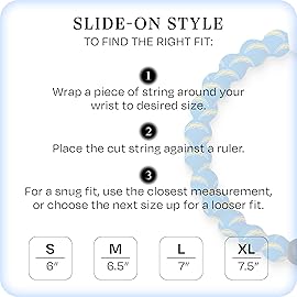 Lokai Silicone Beaded Bracelet for Men & Women, NFL Football Collection - Los Angeles Chargers, Medium - Silicone Jewelry Fashion Bracelet Slides-On for Comfortable Fit