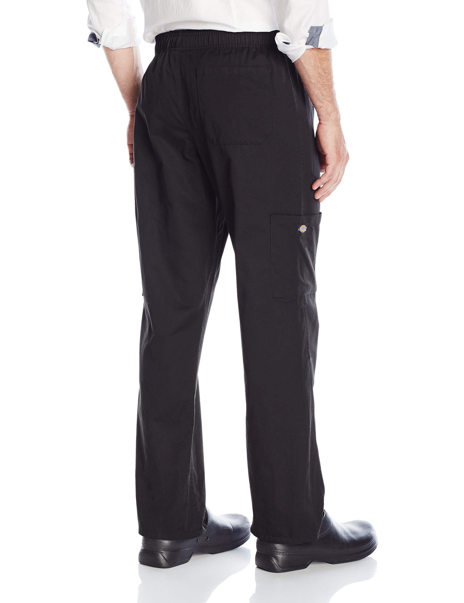 Dickies Unisex Cargo Baggy Cargo Chef Pant, Black, XX-Large