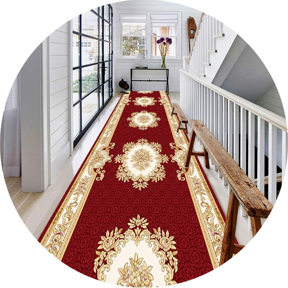 Tapis de couloir de style européen antidérapant et découpable sur mesure