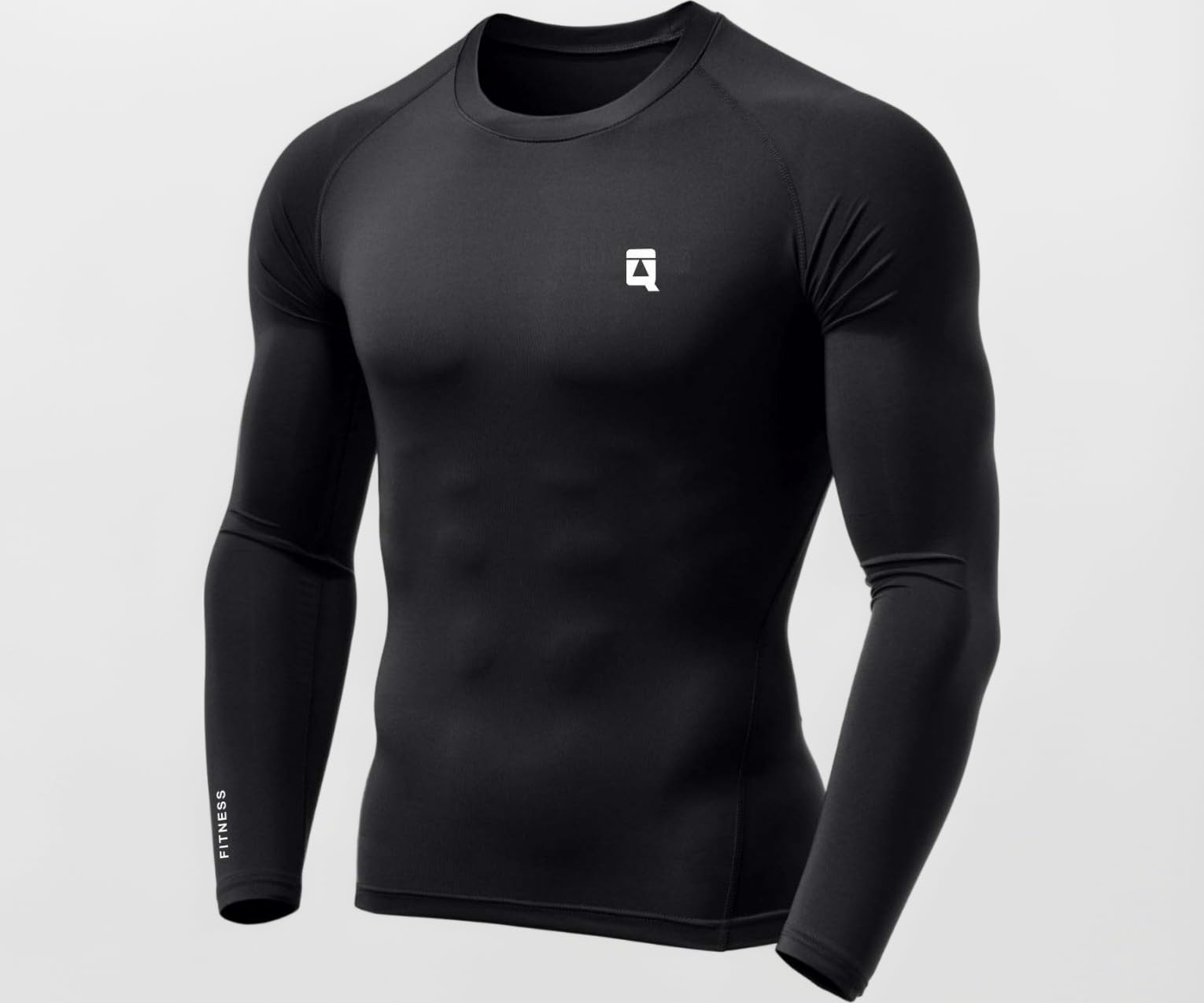 Polyester Compression Swimming T Shirt Slim Fit Shirt Full Sleevs for Men