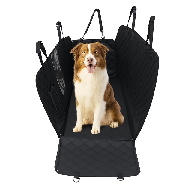 Protector Asiento Coche Perro, Impermeable y antideslizante