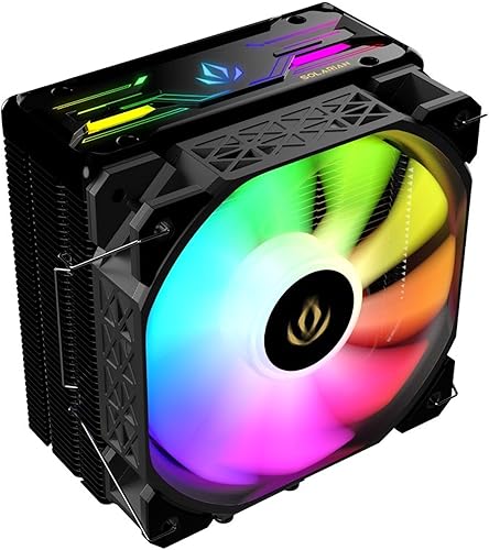 Forgeon Dissipateur CPU 120mm avec 4 heatpipes, Ventilateur ARGB, Refroidissemen