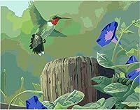 Vista 47 de Ledgebay Pintura por números, para adultos, de principiantes a avanzados, divertidos proyectos de arte y manualidades, Rompecabezas de huerta, 16 x