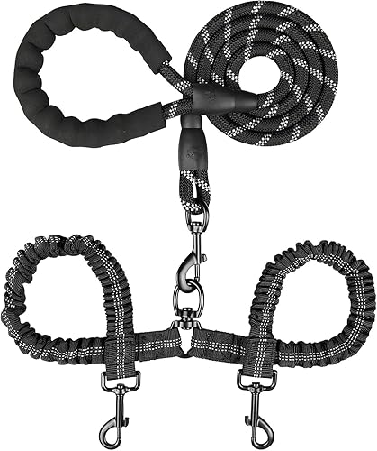 MingXpets MingXpets Double Dog Leash