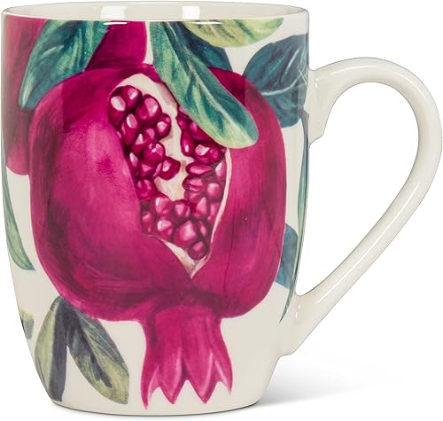 Abbott Collection 27-ADELE-03-MUG - Taza de granada, color burdeos
