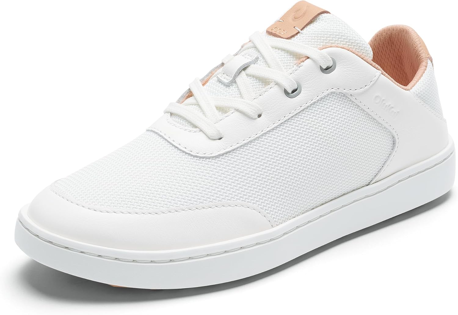 OLUKAI Kiahuna Women's Waterproof Golf Shoes, Athletic Lace-Up Design with Drop-in Heel, Breathable Mesh, All-Day Performance & Support