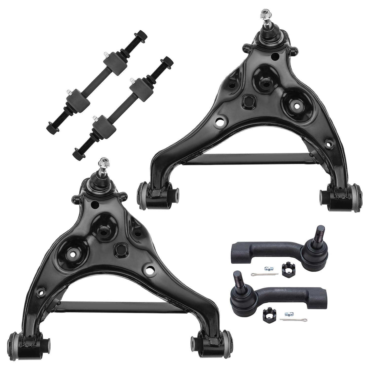 Detroit Axle - Front End Control Arms Kit for 2018 2019 2020 2021