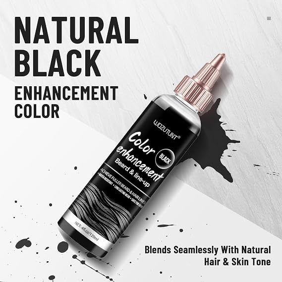 WOZUTUNT Enhancement Color Hair Enhancer For Beard & Lineup - Hairline Filler Spray Enhancements Barber Spray - Barber Beard Liner For Thicker & Fuller Hairstyling Men's Grooming Products