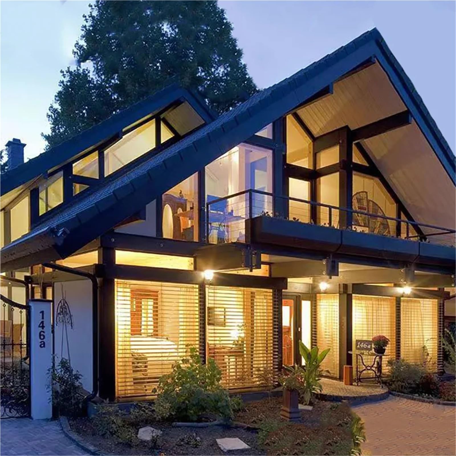Proiettore per esterni, Proiettore LED da 50 W, illuminazione for esterni, riflettore impermeabile IP65, proiettore esterno