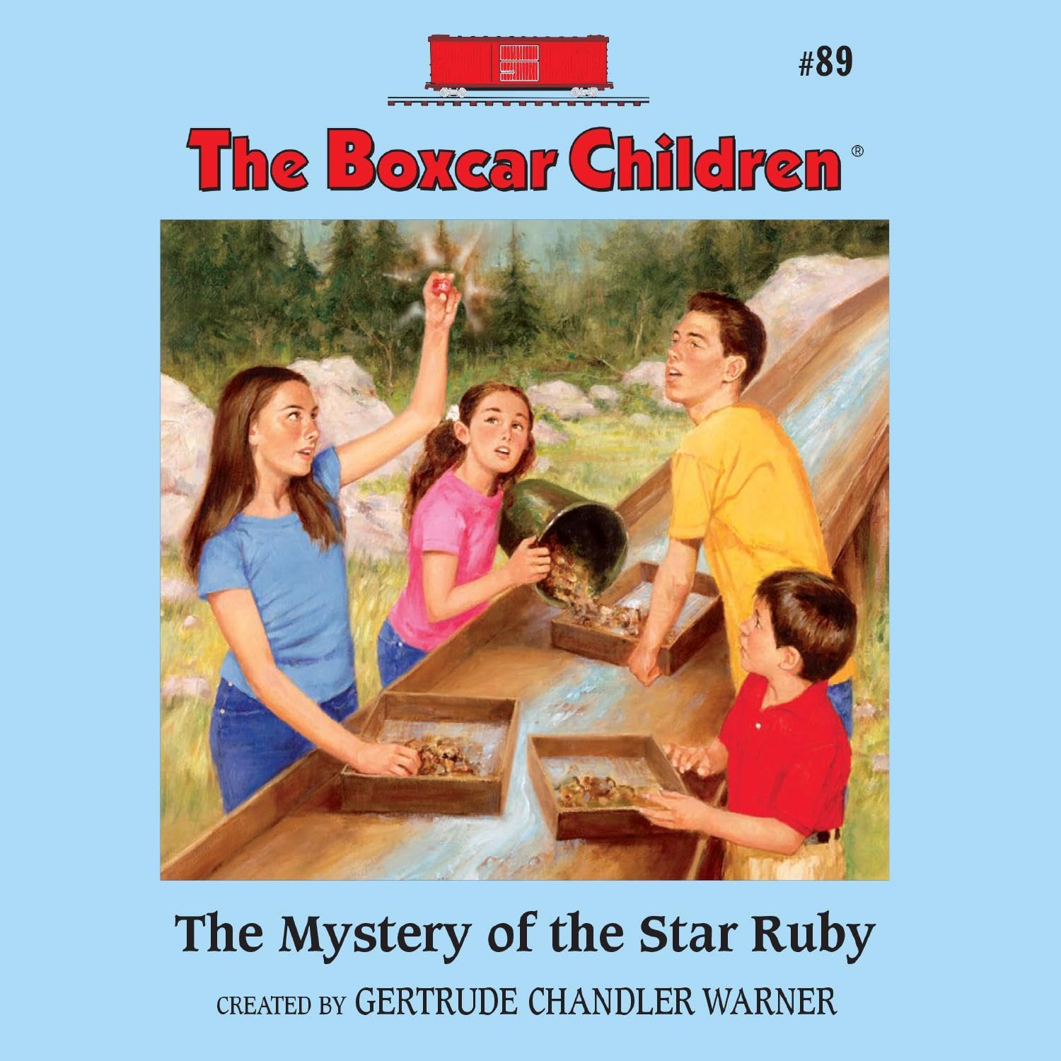 Cover art for The Mystery of the Star Ruby