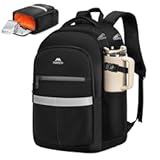 Travel Laptop Backpack with Shoe Compartment Detachable&comma; 15&period;6 Inch Anti Theft College Backpack with Cup Holder&comma; Water Resistant Work Computer Bag with USB Port & Insulated Pocket for Men Women