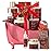 Christmas Gifts for Women, spa kit Gifts for Her Mother\'s Day Bath Spa Gift Set Red Rose & Tulip Spa Basket Kits for Women, Contains Body Oil, Body Lotion, Salt, self care baskets Mother\'s Day Gift