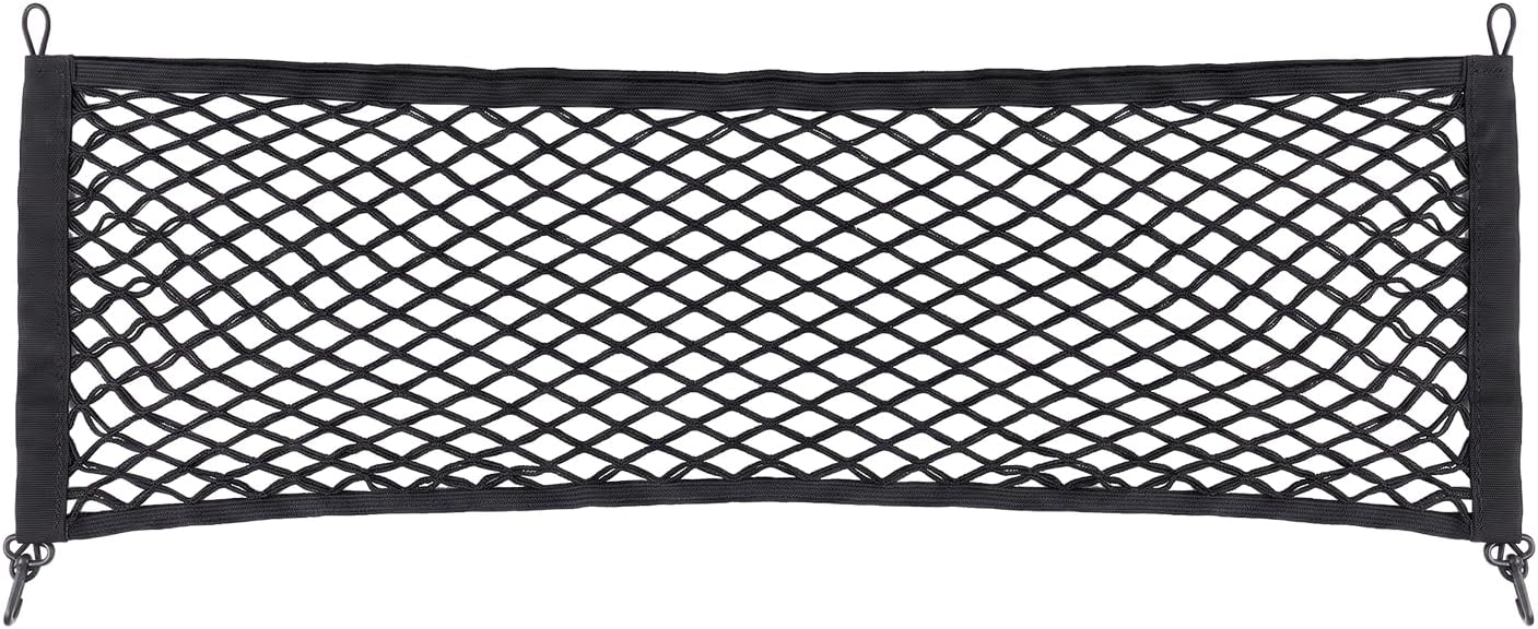 MARCHFA Rear Trunk Cargo Net Compatible for 2026 Toyota RAV4 Accessories for 2026 RAV4 Rear Trunk Cargo Storage Organizer Mesh